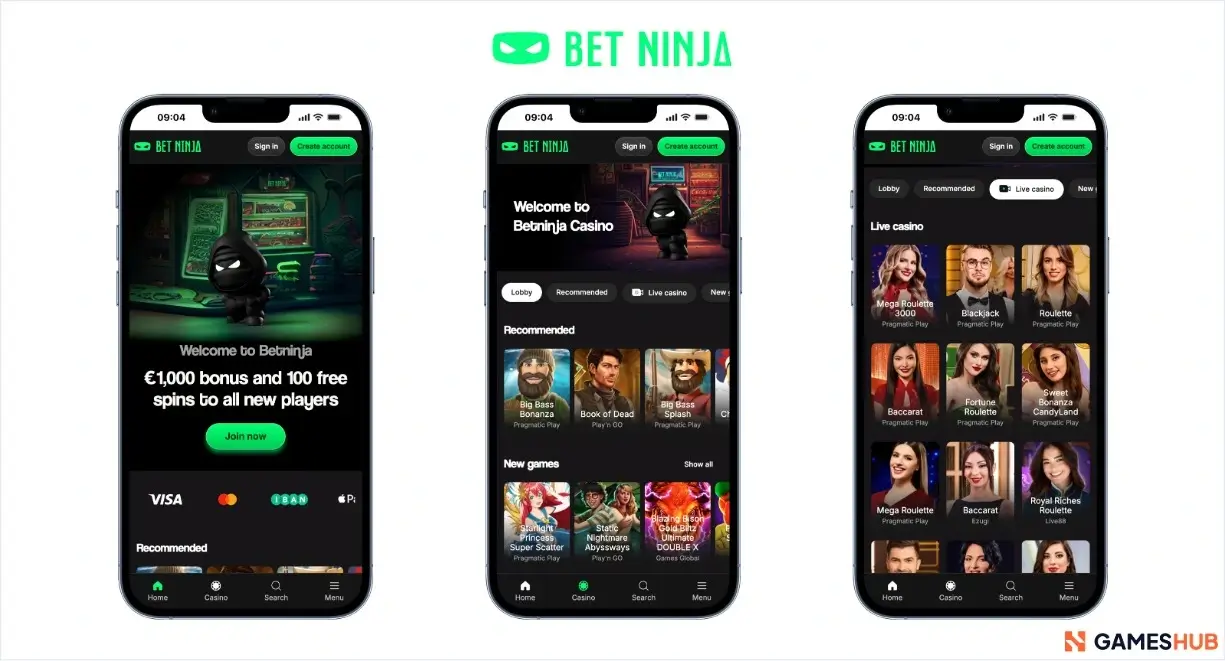 Betninja nettcasino casino