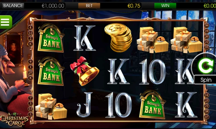 A Christmas Carol spilleautomat anmeldelse