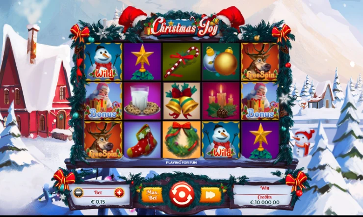 Christmas Joy juleautomat anmeldelse