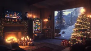 Topp 10 spilleautomater med juletema 2026