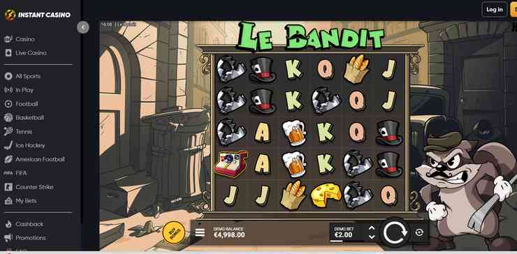 Le Bandit - Instant Casino