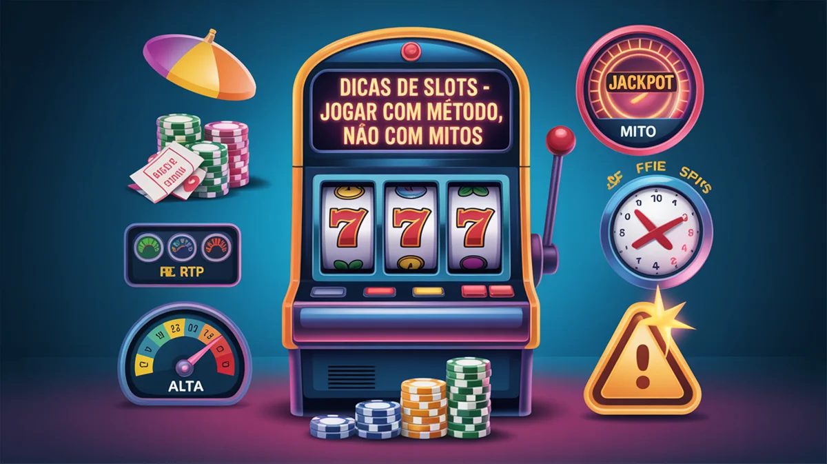 Dicas de slots: gestão de banca, RTP alto, bônus e mitos desvendados