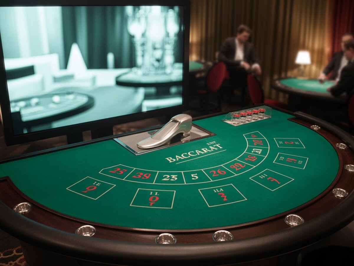 O baccarat é um jogo de cartas de cassino em que o objetivo é apostar qual mão chegará mais próxima de 9 pontos