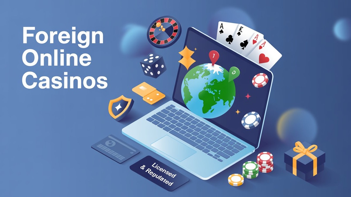 Como funcionam os cassinos estrangeiros online