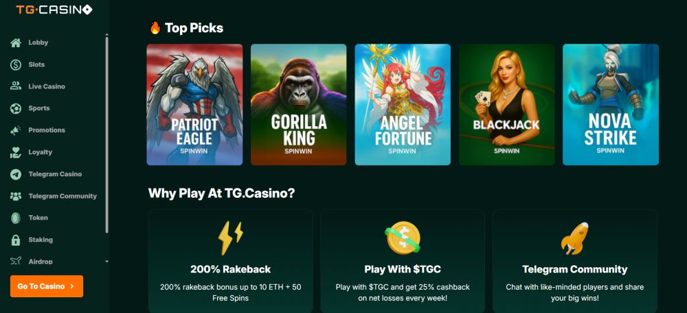 Conheça a oferta do grupo Telegram de apostas em Portugal do TG.Casino