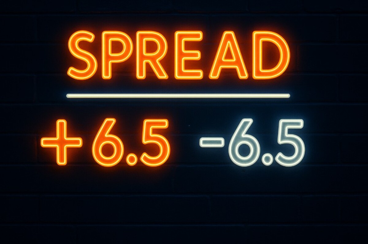 Spread é a margem de pontos aplicada a um time para equilibrar as apostas entre favorito e azarão