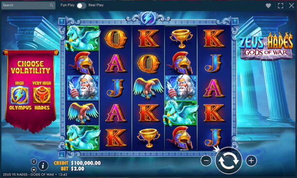 Zeus vs Hades Slot