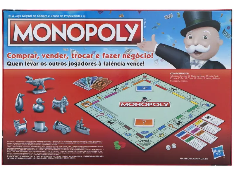 Monopoly celebra seus 90 anos