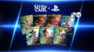 Imagem oficial da parceria entre Magic e Playstation