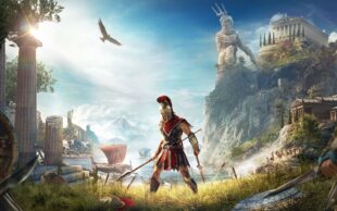 história - Imagem de divulgação do jogo Assassin's Creed Odyssey