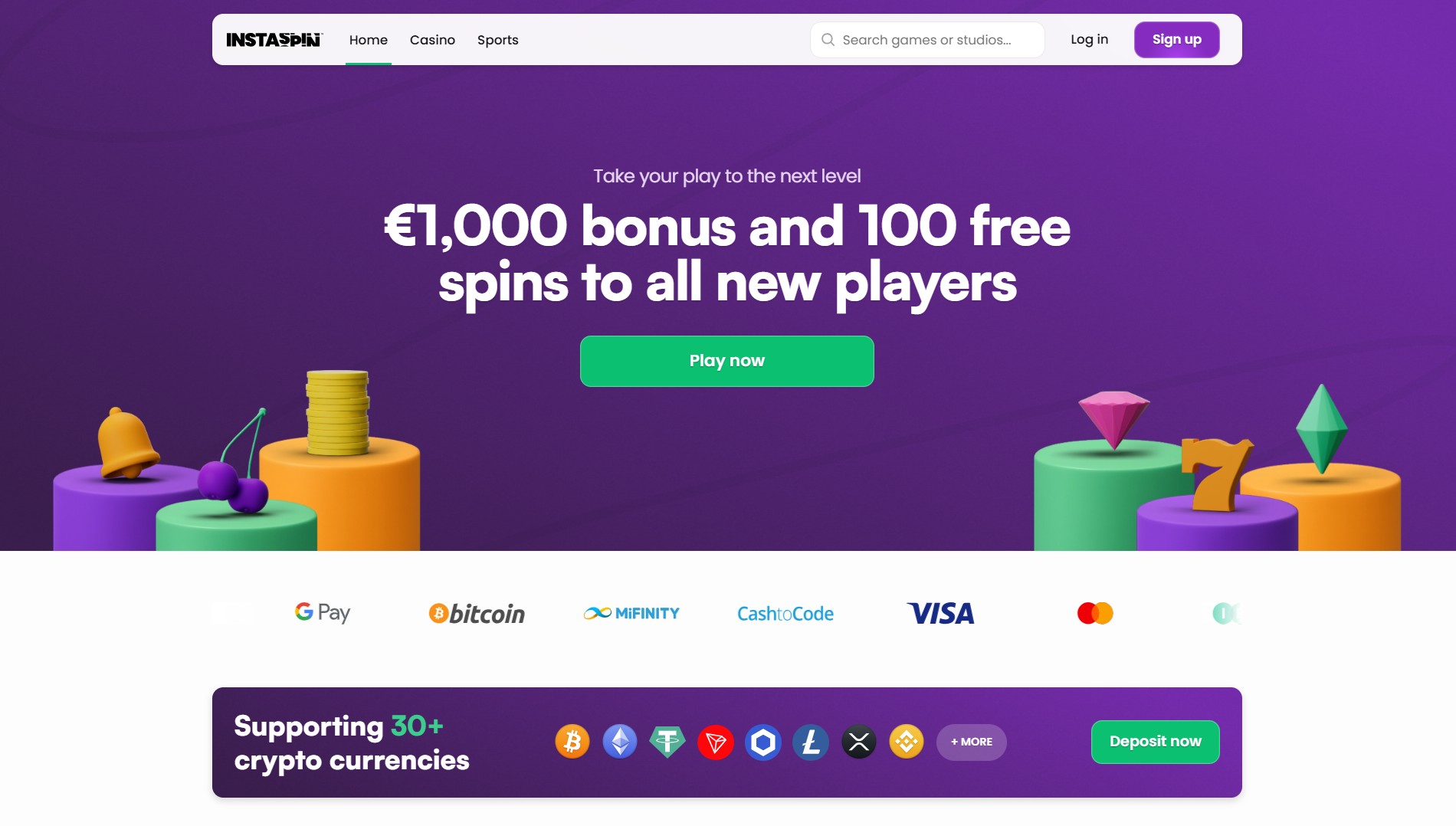 InstaSpin destaca-se entre os casinos online em angola