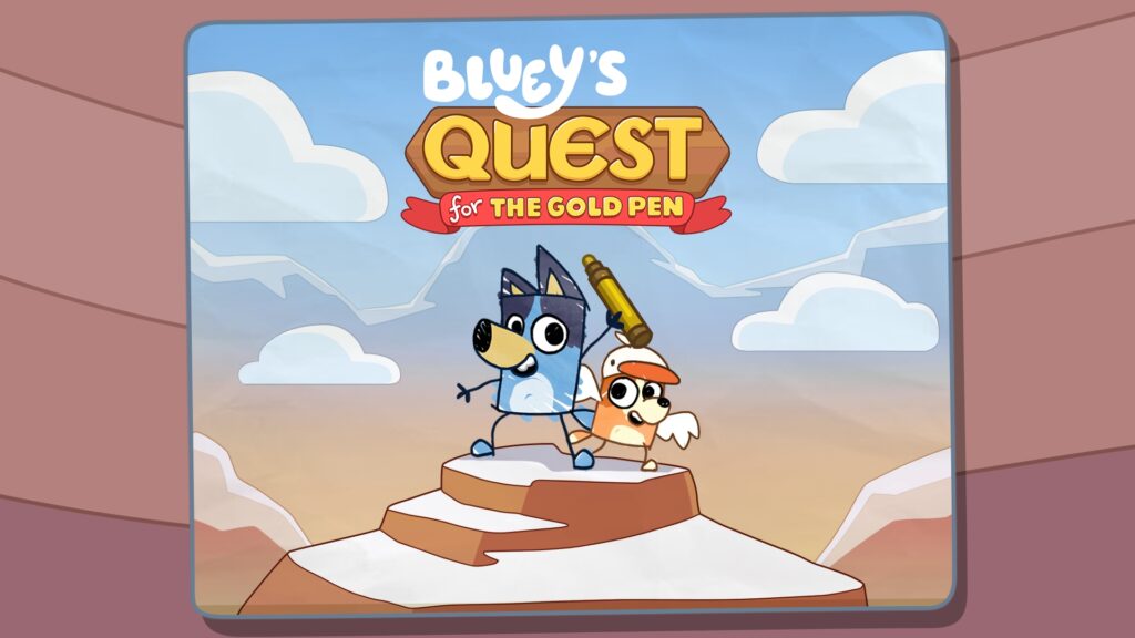 Blueys Quest for the Gold Pen