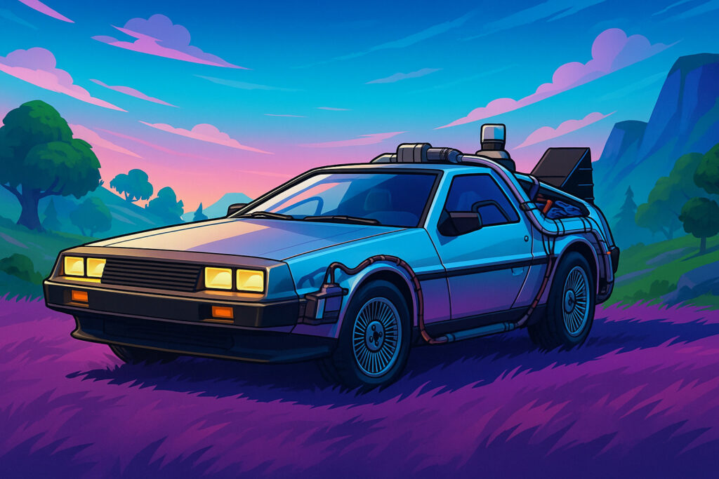 DeLorean Fortnite