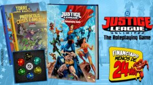 RPG de mesa brasileiro baseado no universo DC está em campanha na plataforma Catarse
