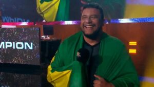 LauYagami, lenda nacional, vence o maior jogador da história e leva R$ 2,6 mi no KOF XV