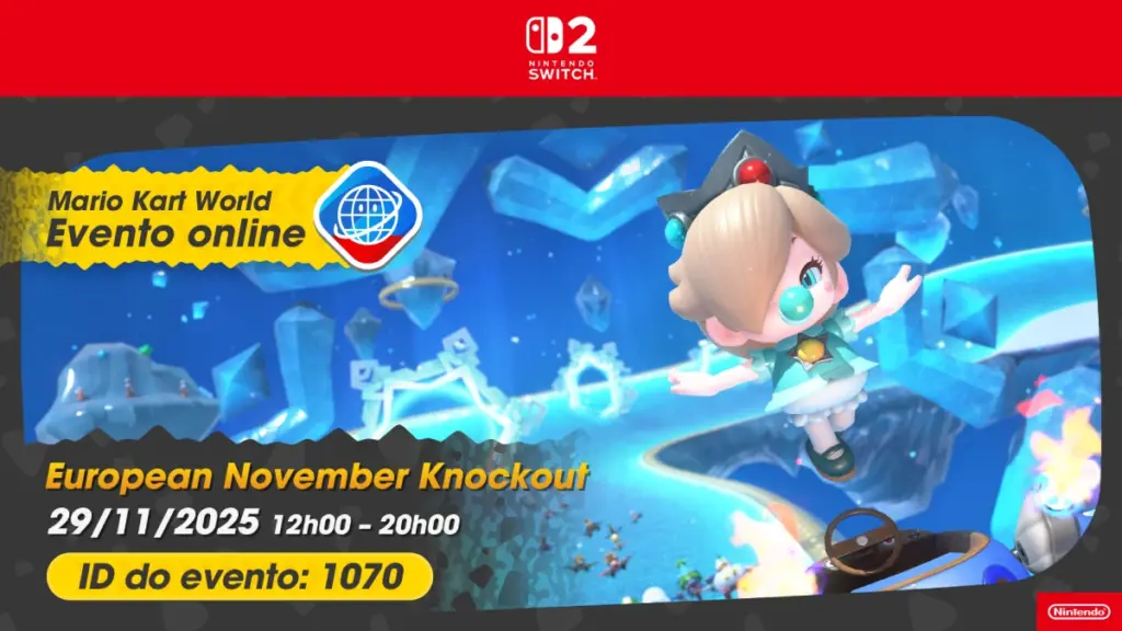 Mario Kart World: European November Knockout reúne pilotos europeus num desafio de sobrevivência