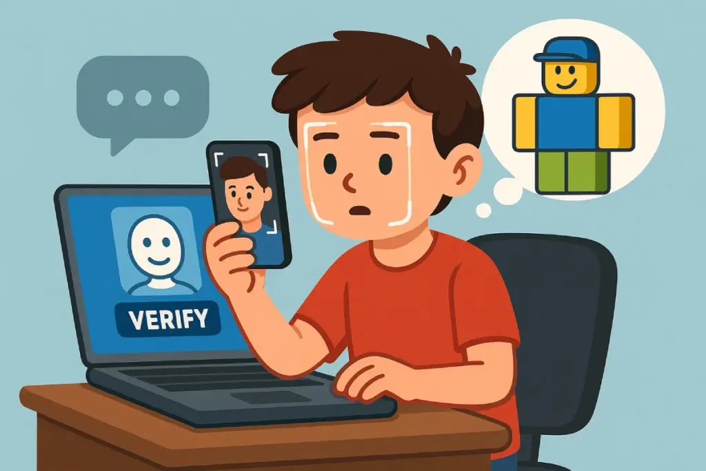 Roblox implementa verificações faciais obrigatórias