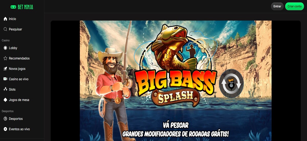 Big Bass Splash no Betninja