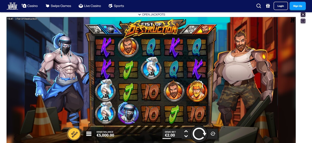 Fist of Destruction no Skyhills