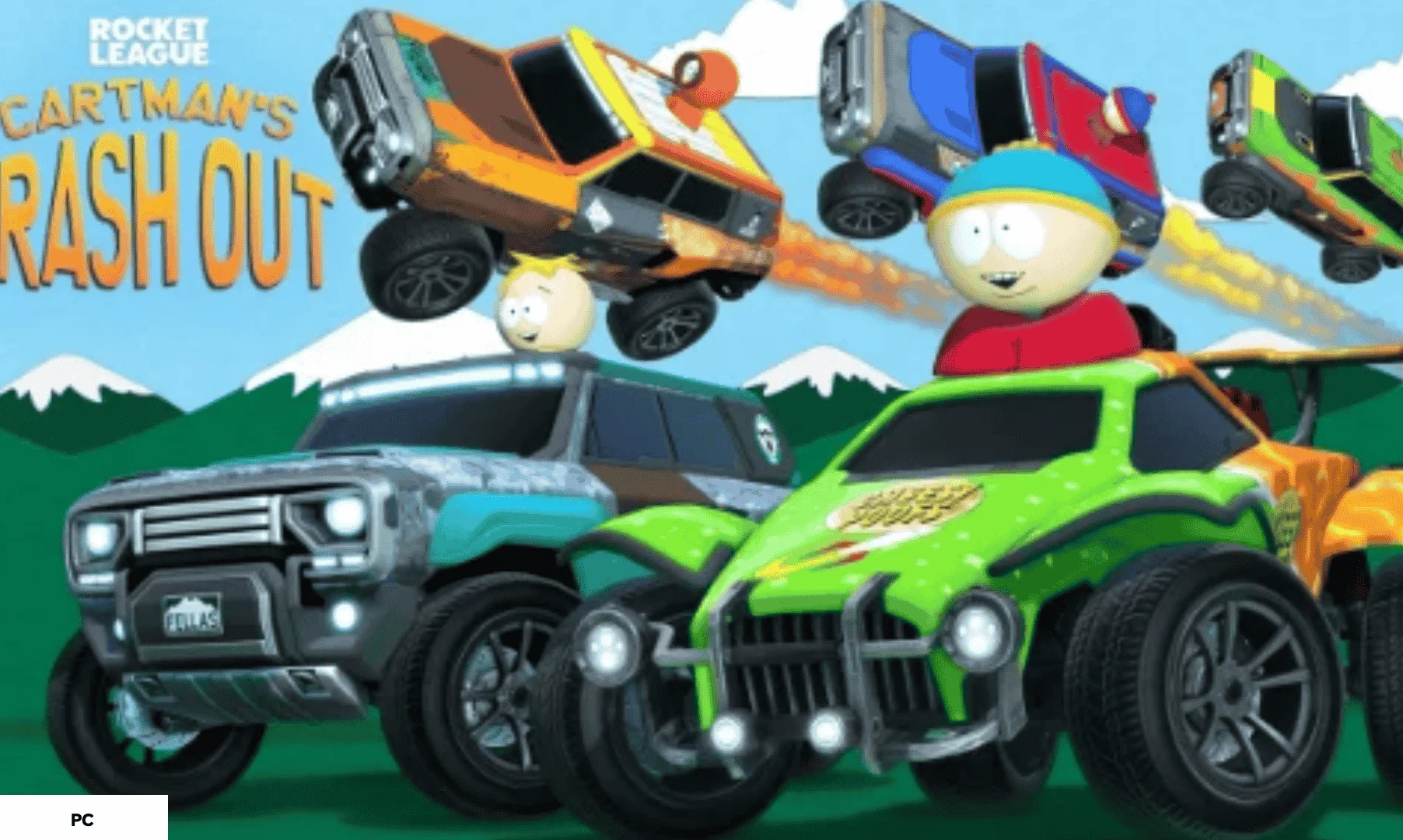 South Park invade Rocket League