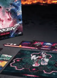 Tekken: The Board Game foi oficialmente confirmado após uma campanha de financiamento coletivo explosiva no Gamefound, arrecadando mais de US$ 880 mil e atraindo milhares de apoiadores em menos de 40 minutos.