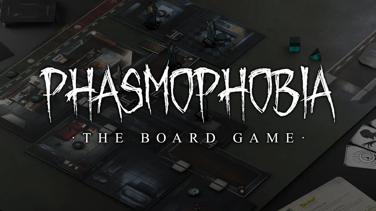 Phasmophobia: The Board Game chega no final do ano, após collab entre Kinetic Games e Lost in Cult