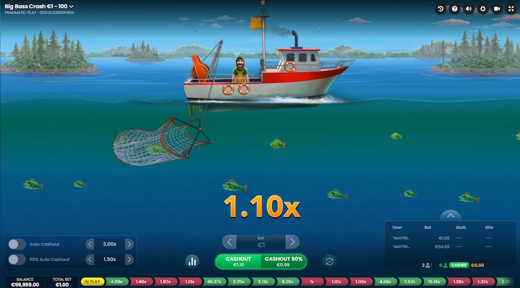 Big Bass Crash från Pragmatic Play
