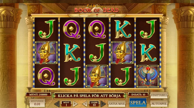 Slotspelet Book of Dead