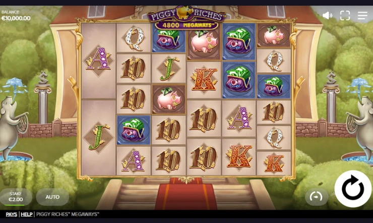 Piggy Riches Megaways slot basspel