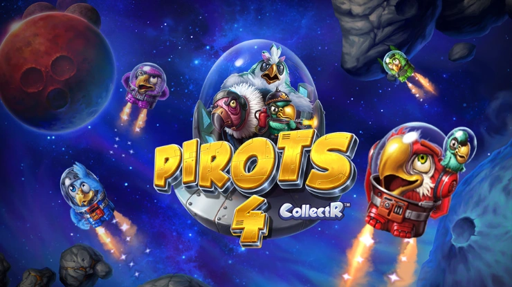 Pirots 4 slot logo