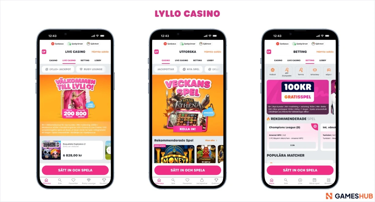 Lyllo Casino välkomstbonus, spelutbud och betting