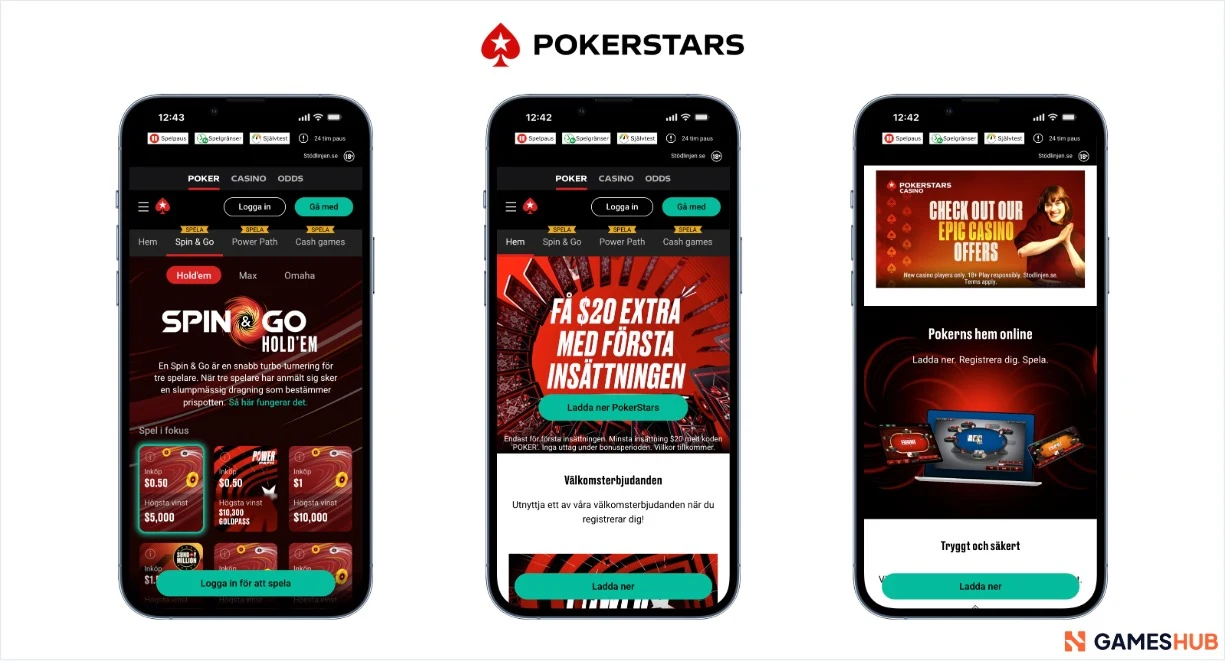 PokerStars poker bonus, turneringar och kampanjer