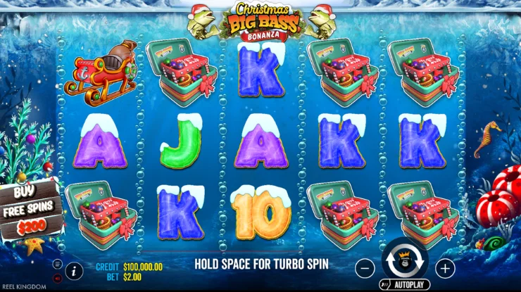 Christmas Big Bas Bonanza basspel och bonusköp