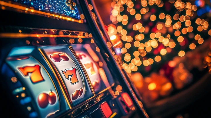 Gratis julslots banner