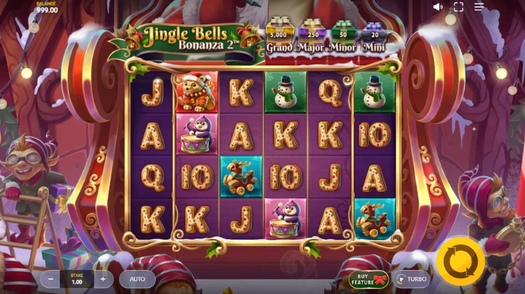 Jingle Bells Bonanza 2 basspel