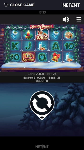 Secrets of Christmas mobilslot