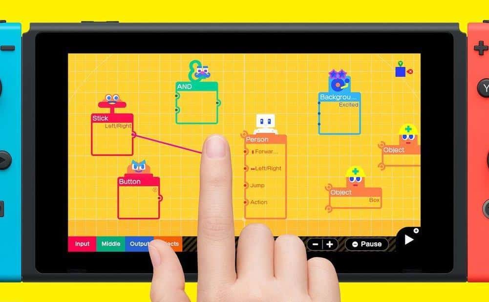 Nintendo’s Game Builder Garage lets everyone be a game developer