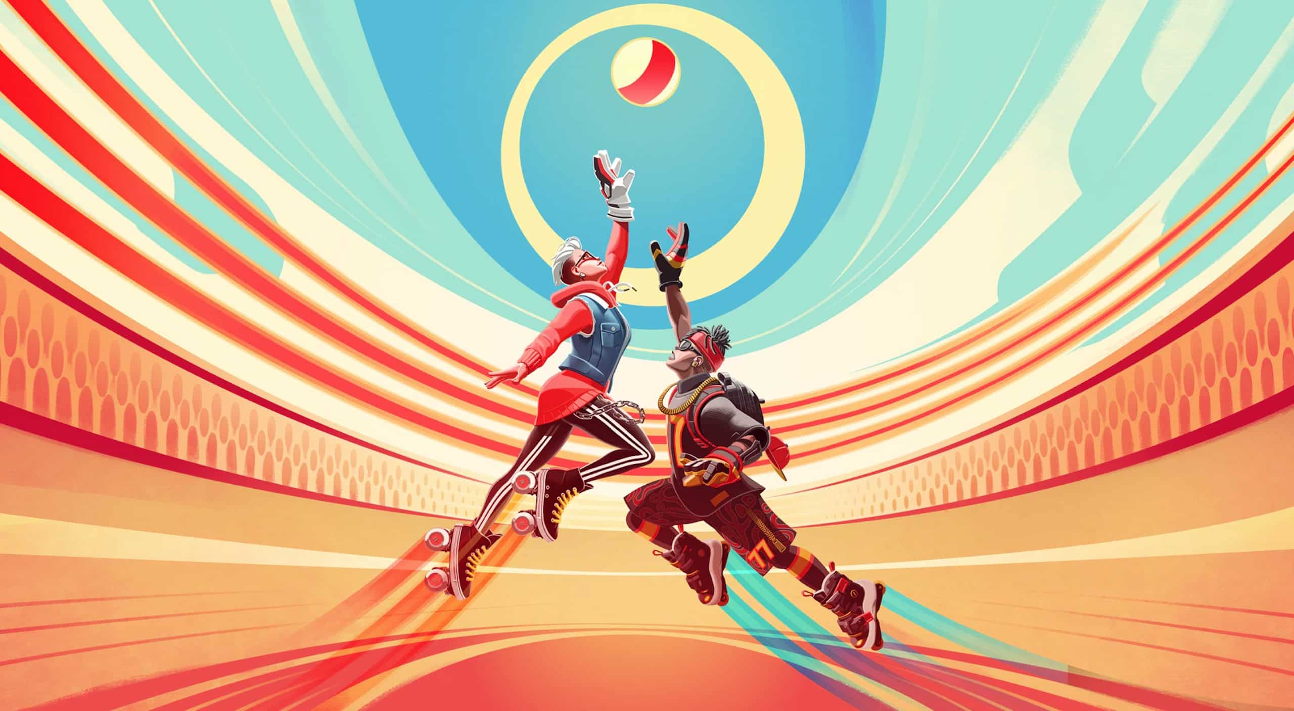 Roller Champions is a wild hybrid of basketball, pinball and roller derby