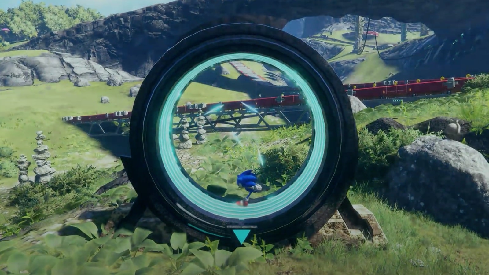 Sonic Frontiers trailer makes Breath of the Wild trend online
