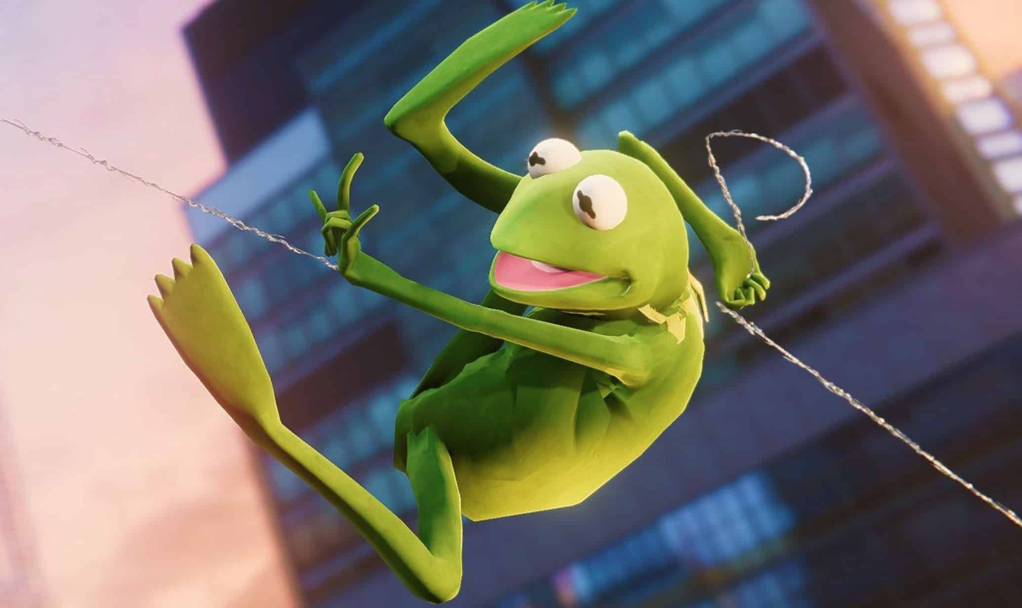 Kermit the Frog is now playable in Marvel’s Spider-Man