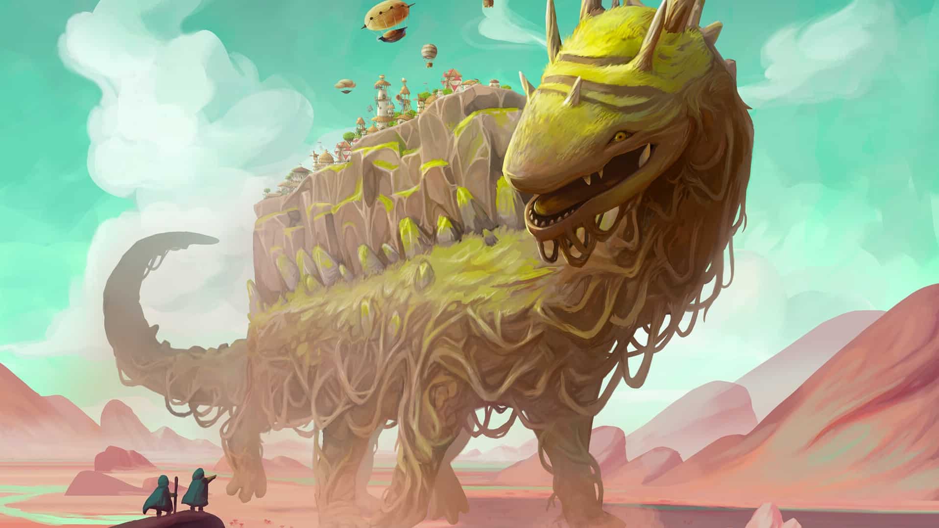 Finding hope in city-building games set on giant creatures