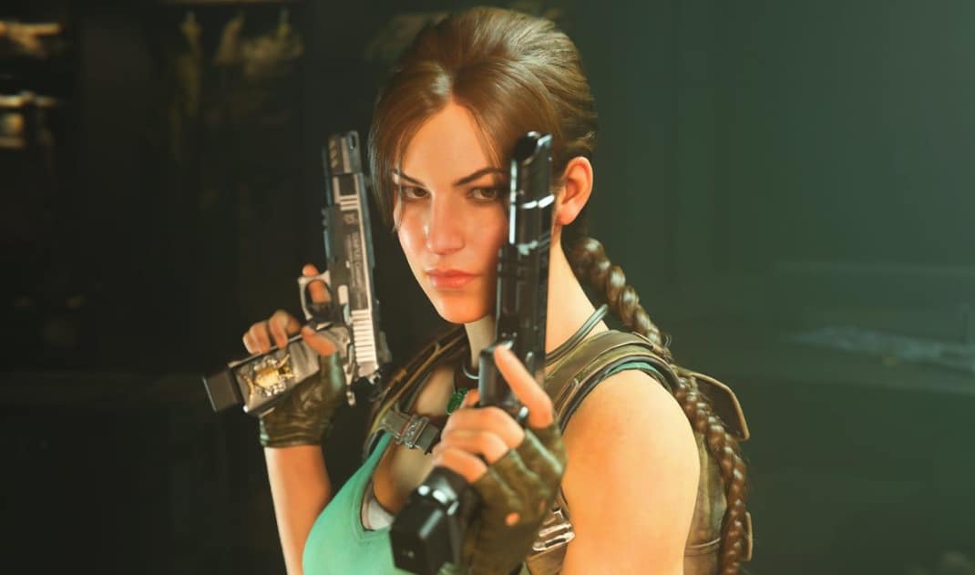 Lara Croft is joining Call of Duty as a playable operator