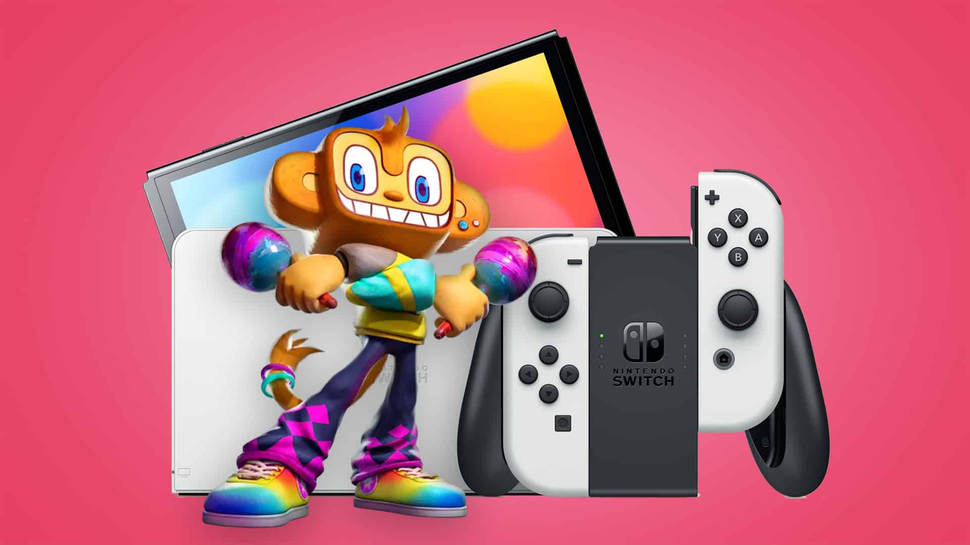 WIN a Nintendo Switch OLED Console and Samba De Amigo: Party Central