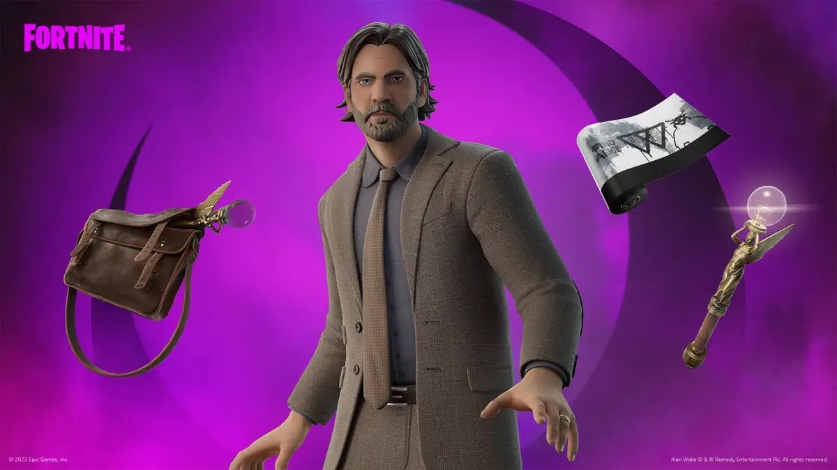 Alan Wake joins Fortnite for Halloween celebrations