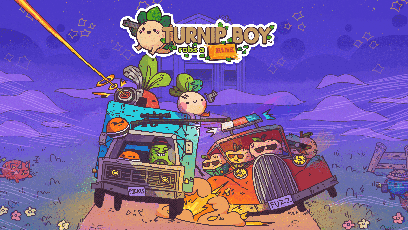Turnip Boy Robs A Bank review – Full of beans (and assorted vegetables)