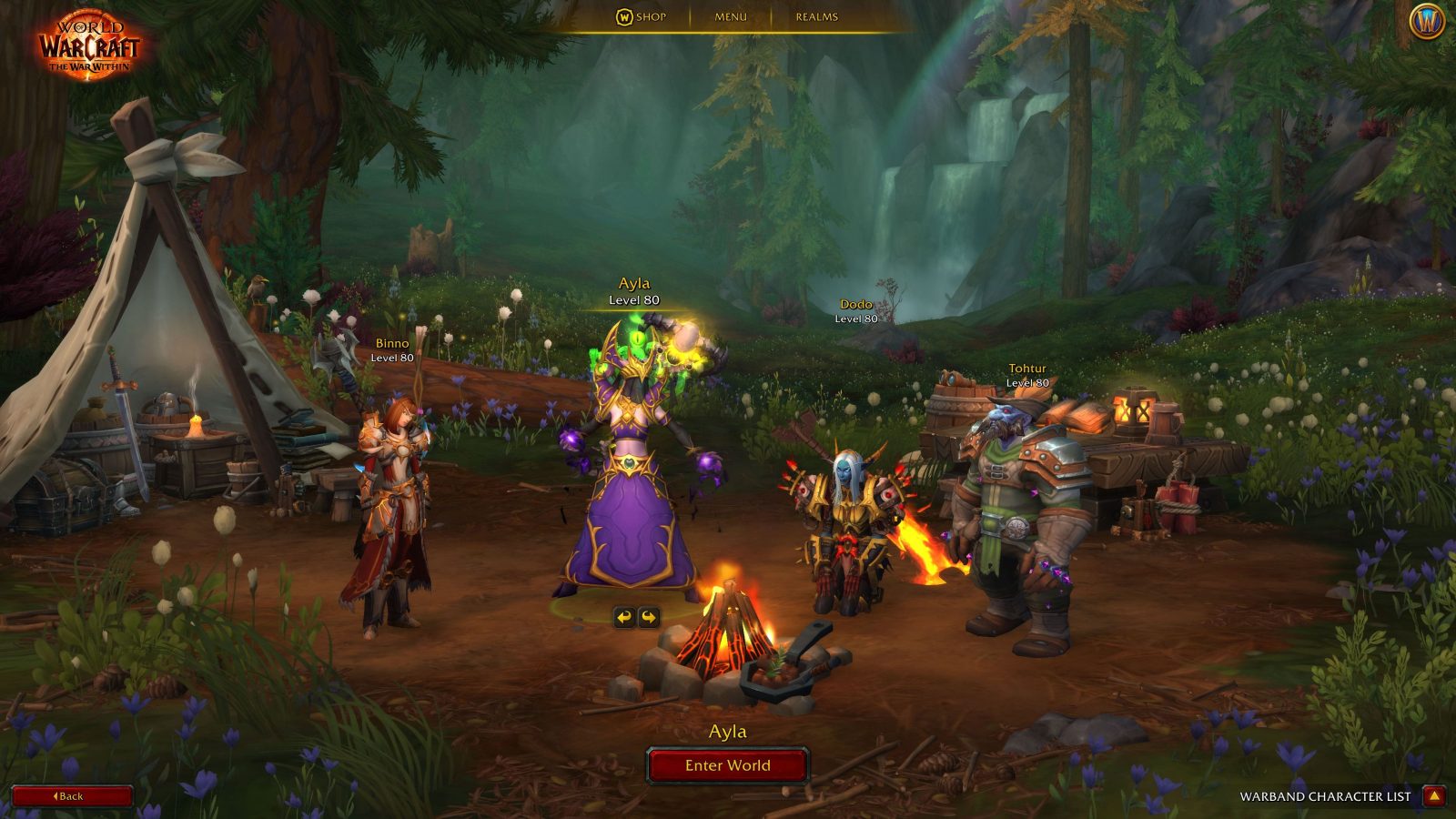 Warbands: The World of Warcraft update making all your characters into one family of heroes