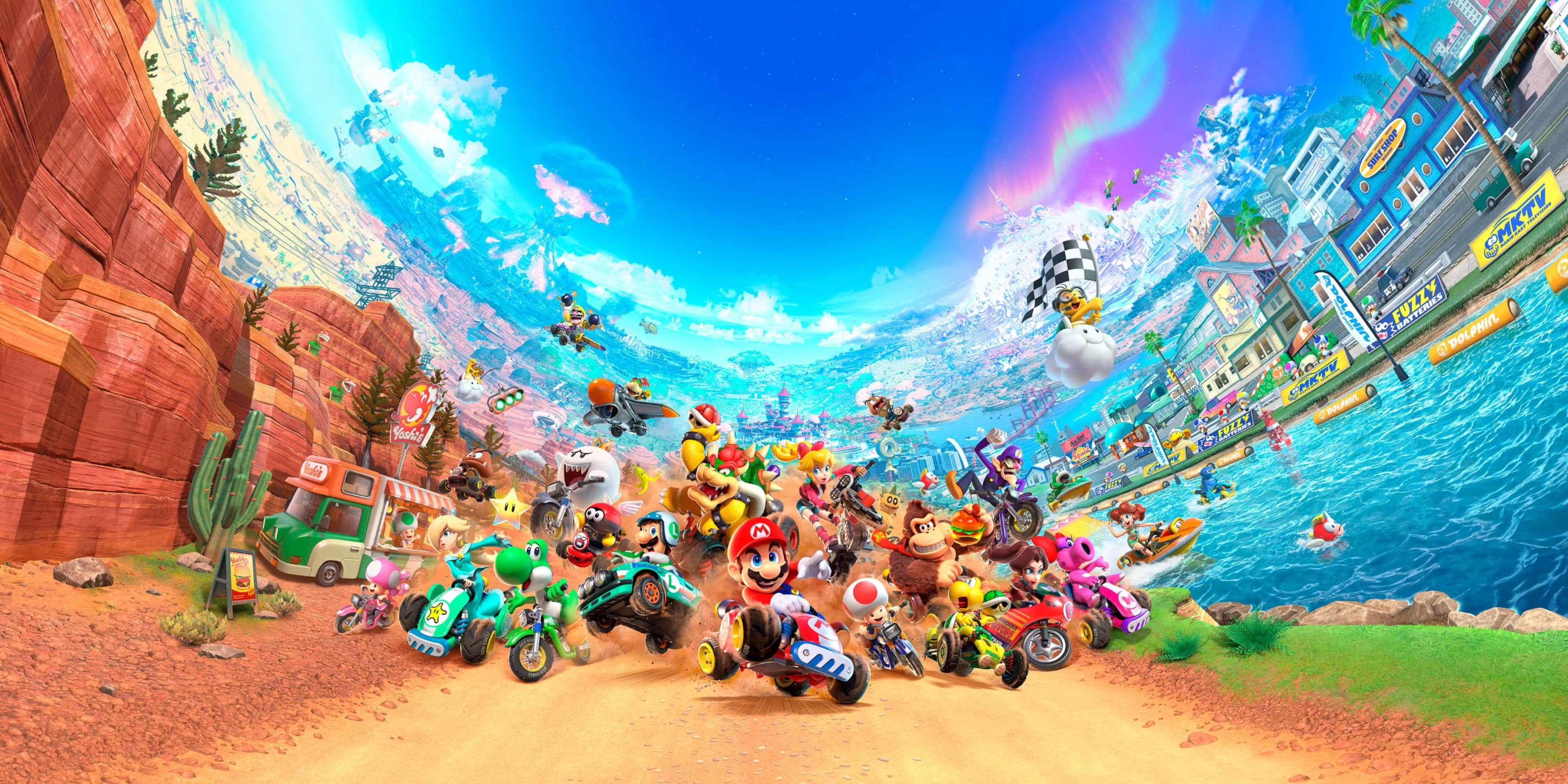 Mario Kart World preview – A bright new tourney begins