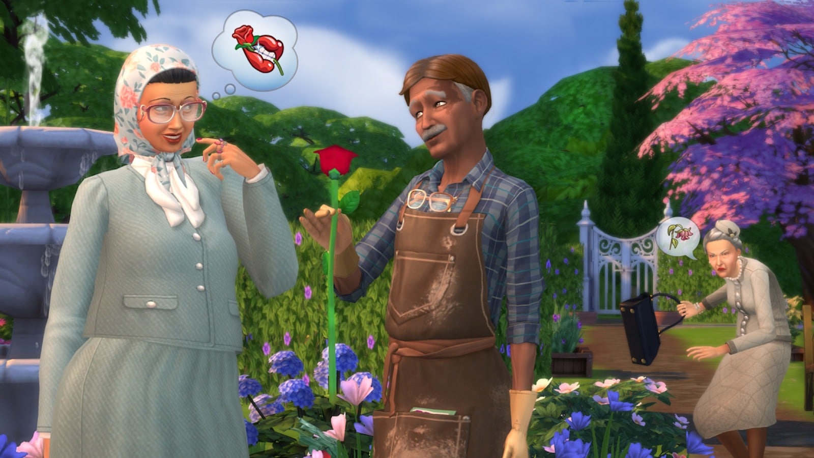 New Sims 4 Kits add workshop and kitchen clutter, plus elderly style