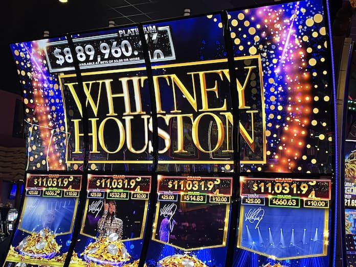 IGT Whitney Houston Slot Machine Added To New Jersey Hard Rock Bet Casino