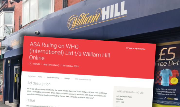William Hill Rapped Over Knuckles By ASA For Misleading Promotion